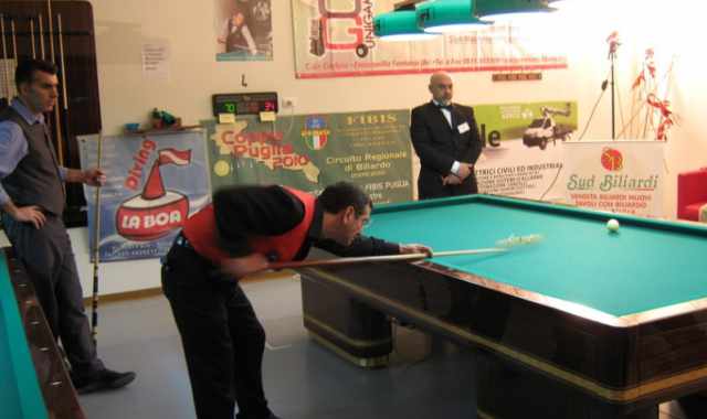 Il biliardo in Puglia: Da dieci anni siamo la regione pi forte d'Italia